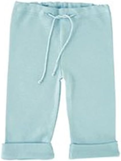 Sckoon Organic Cotton Elf Pants Blue/Tan (0-6 Months)