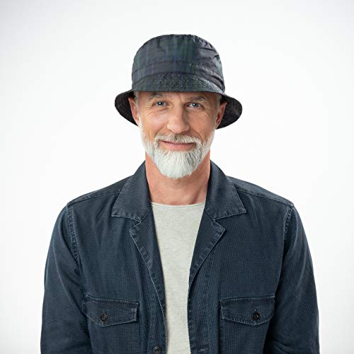 Lipodo Checkfield Bucket Fischerhut Stoffhut Anglerhut Herren - mit Futter Herbst-Winter – Bild 3