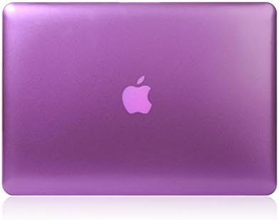 Apple Macbook Pro 15 Business Style Case, Hard Shell Cover Aluminium Alloy Protective Case For Macbook Pro 15 inch A1286, Purple