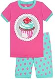Girls Ice Cream Pajamas Children Cotton PJs Kids Sleepwear