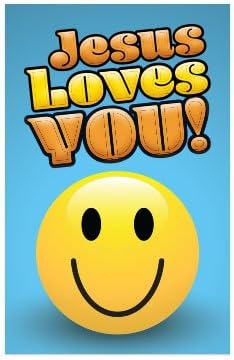pics Life Jesus Loves You Images jesus loves you mini gospel tract card packet of 100 kjv