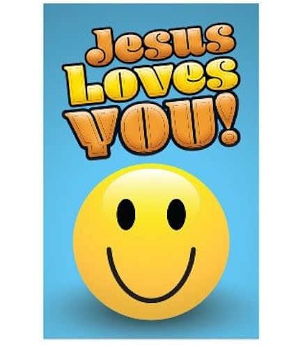 Amazon.com: Jesus Loves You! (Mini Gospel Tract Card - Packet of