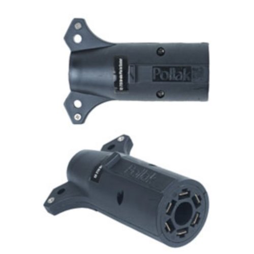 Pollak Adapter, 7-Way To 6-Way, Pkg 12-729EV