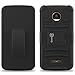 Moto Z Force Holster Case, CoverON [Explorer Series] Holster Hybrid Armor Belt Clip Hard Phone Cover For Motorola Moto Z Force Droid Edition Holster Case - Black