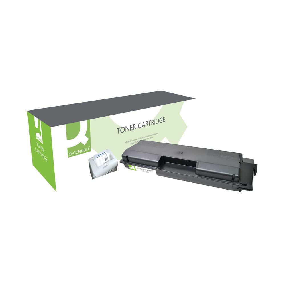 Q-Connect Compatible Toner for KYOCERA TK-580K Toner, Black