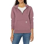 Carhartt-Mens-Clarksburg-Half-Zip-Hooded-Sweatshirt