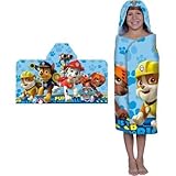 Adorable Nickelodeon Paw Patrol Rescue Crew Hooded Bath Towel