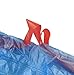 Fiaze Drawstring Trash Bags, 6 Gallon, 200 Counts (Blue)