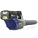 80-Volt Lithium Ion (Li-ion) 500-CFM 125-MPH Heavy-Duty Brushless Cordless Electric Leaf Blower - Kobalt KHB 400B-06