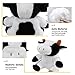 BSTAOFY 8'' Light up Dairy Cow Stuffed Animal Glow Milk Cattle LED Plush Toy Afraid of Dark Birthday Gift for Kids on Christmas Holidays