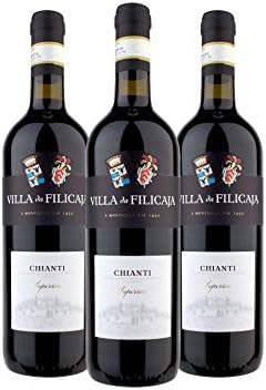 Chianti Superiore DOCG 2016 - Villa da Filicaja - 3 x 0,75 l. - Italian wine - Tuscany - Italy