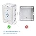 Smart Switch, Homeyard Smart Light Switch In-Wall WiFi Remote Control Wireless Single Pole Switch No Hub Required, Compatible with Alexa and Google Assistant (2 pack)
