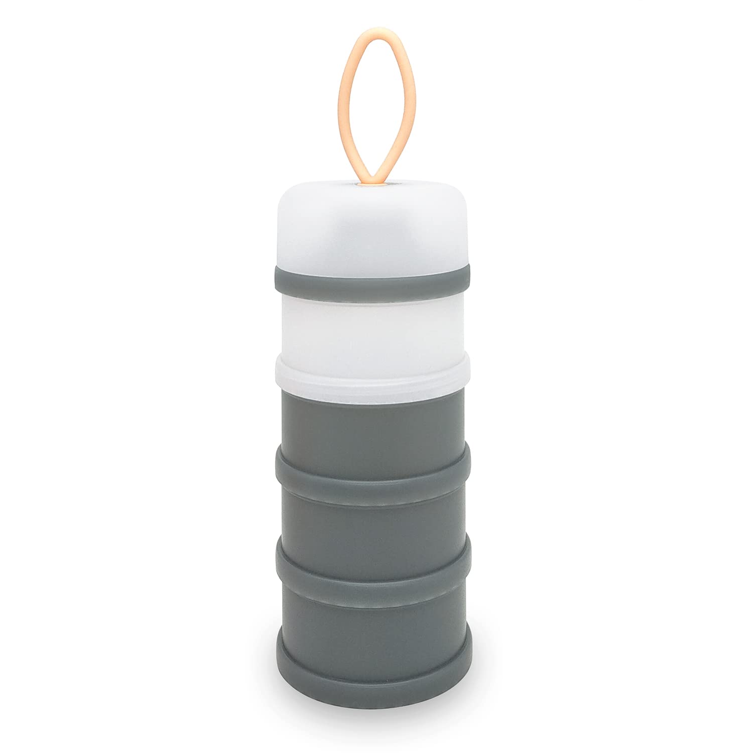 Photo 1 of LADISO Baby Formula Container, Formula Dispenser, Portable Milk Powder Dispenser Container, Baby Feeding Travel Storage Container, Non-Spill Stackable Baby Snack Storage Container, BPA Free, 4 Layers