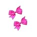 Ruyaa Small Pinwheel Hair Bow Clip for Baby Girl Fine Hair Toddler Hair Accessories Tiny Infant Barrettes Pairs Assorted 40pcs