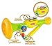 Liberty Imports 10 inches Musical Toy Trumpet Instrument for Kids with Music and Lights