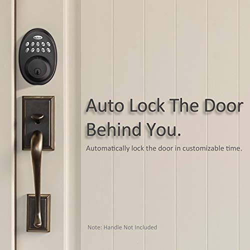 Keyless Entry Door Lock Deadbolt, HuTools Gate Locks with Keypads