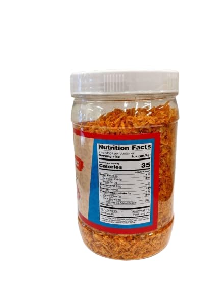 Crispy Tiny Shrimp Snack Tep Say 7oz - Crunchy Dried Shrimp Treat for Bold Flavor Lovers