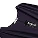 ANGVNS Women's V Neck Padded Sleeveless Night Party Dress(Purple L)