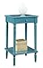 Convenience Concepts French Country End Table, Blue