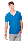 Canvas Unisex Deep V-Neck T-Shirt