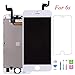 QTlier Screen Replacement For iPhone 6s, Digitizer Display with LCD Touch Screen Glass Frame Assembly with Screen Protector for iPhone 6s 4.7 inch- White
