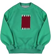 Orolay Women's Classic Crewneck Sweatshirt Graphic Print Pullover Casual Tops