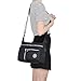 Crossbody Bags for Women,ZYSUN Casual Messenger Purses and Handbags Shoulder Bag (Black-C)