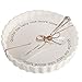 Mud Pie Quiche Baker Serving Set, , White