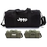 Jeep Wrangler Punisher Skull Heavyweight Canvas Duffel Bag