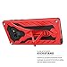 ZIZO Static Series for Samsung Galaxy Note 9 Case Military Grade Drop Tested with Built in Kickstand RED Black