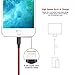 GBD Direct Phone Charger Cable Nylon Braided 5Pack 3FT 3FT 6FT 6FT 10FT USB Syncing Charger Cable Compatible Phone X 8 8 Plus 7 7 Plus 6s 6s Plus SE (Black&Red)