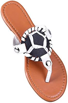 womens baseball flip flops