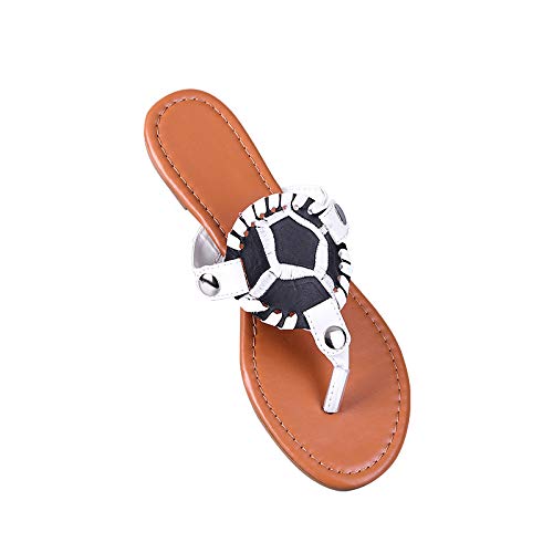 baseball flip flops womens