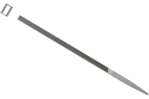 GROBET USA Grobet Swiss Pattern File Pillar Extra Narrow 8 Inch Cut 2