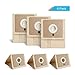 LANMU Dust Bags for Bissell Zing Vacuum 4122,Compatible Replacement Bags for Zing and PowerForce Canister Models 4122,4122D,1668,1668C,1668W, 2154A,2154C,2154W,1608-Bag Type 213-8425
