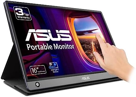 ASUS Zenscreen MB16AMT 15.6 Full HD Portable Monitor Touch Screen 