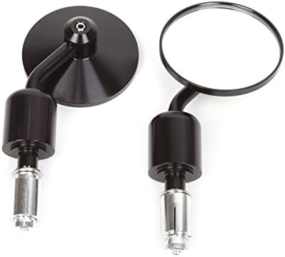 Universal 2pcs Motorcycle Side Mirrors Fit 7/8" Bars for Harley Davidson/scooter/dirt Bike/honda/suzuki/yamaha,etc