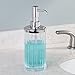 iDesign Alston Plastic Liquid Soap Pump and Lotion Dispenser for Kitchen, Bathroom, Sink, Vanity, 3.5