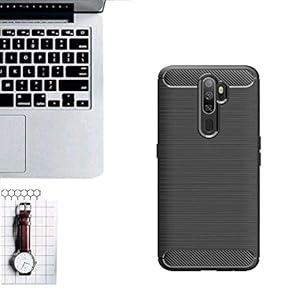 Cover Oppo A5 2020/OPPO A9 2020 + Pellicola Protettiva, TPU Antiscivolo Fibra di Carbonio Custodia per Oppo A5 2020/OPPO… - immagine 8