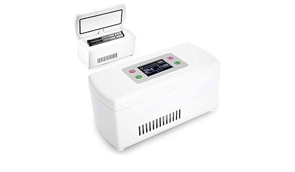 XJZHANG La insulina portátil Mini Nevera Caja refrigerada de ...