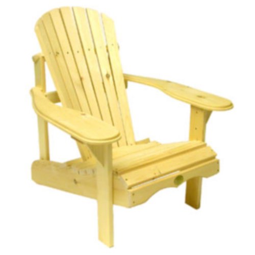 Bc201p Bear Chair Pine Adirondack Chair Kit Unassembled