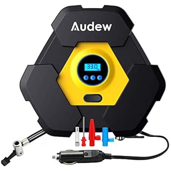 Portable Tire Inflator For Car, Audew Portable Air Compressor Pump Auto Digital Tire Inflator 12v 150 Psi Tire Pump For Car Truck Bicycle And Other Inflatables, Portable Tire Inflator For Car
