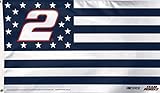 Brad Keselowski Stars & Stripes Flag - Deluxe 3' X 5' Foot Nascar