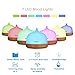 Essential Oil Diffuser OKACHI GLIYA Cool Mist Adjustment Aroma Humidifier for Aromatherapy BPA-Free Timer Waterless Auto Shut off 7 Color LED Night Light for Home Office Baby Yoga Spa Wood Grain