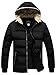 Cloudy Arch Men's Winter Double Hooded Thicken Quilted Cotton Jacket