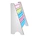 Yescom Wood Kids Book Shelf Sling Storage Rack Organizer Bookcase Display Holder White