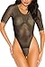 Viottis Women's Mesh Spicy Bandage Push Up Strap 2pcs Swimsuit Green L