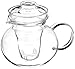 Primula Blossom Borosilicate Glass Teapot Infuser Blooming, Loose Leaf, Bagged, 12 Flowering Teas, Clear