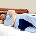 Orthopedic Knee Pillow for Side Sleepers - Ergonomic Memory Foam Knee Pillow for Back Pain & Spine Alignment - Removable Machine Washable Cover - Knee Wedge Pillow for Deep Night’s Sleep