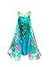 American Vogue ANNA ELSA FROZEN FEVER Girl's Birthday Dress Costume (4-5 Years, Teal)